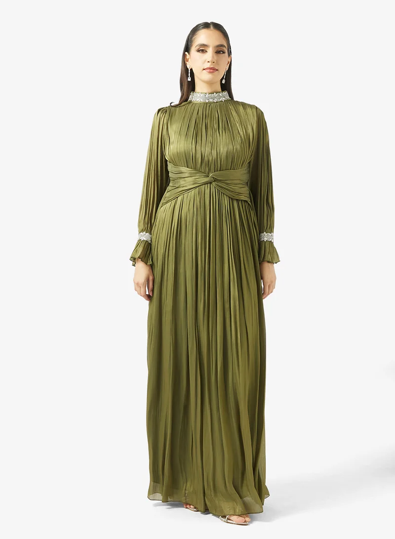 Embellished Maxi Dress